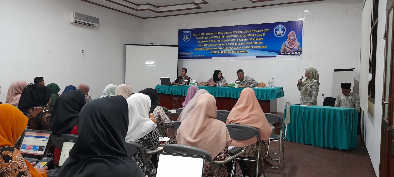 BIMTEK PENINGKATAN SDM SASARAN PSP DAN PGP MELALUI DIGITALISASI JENJANG SD