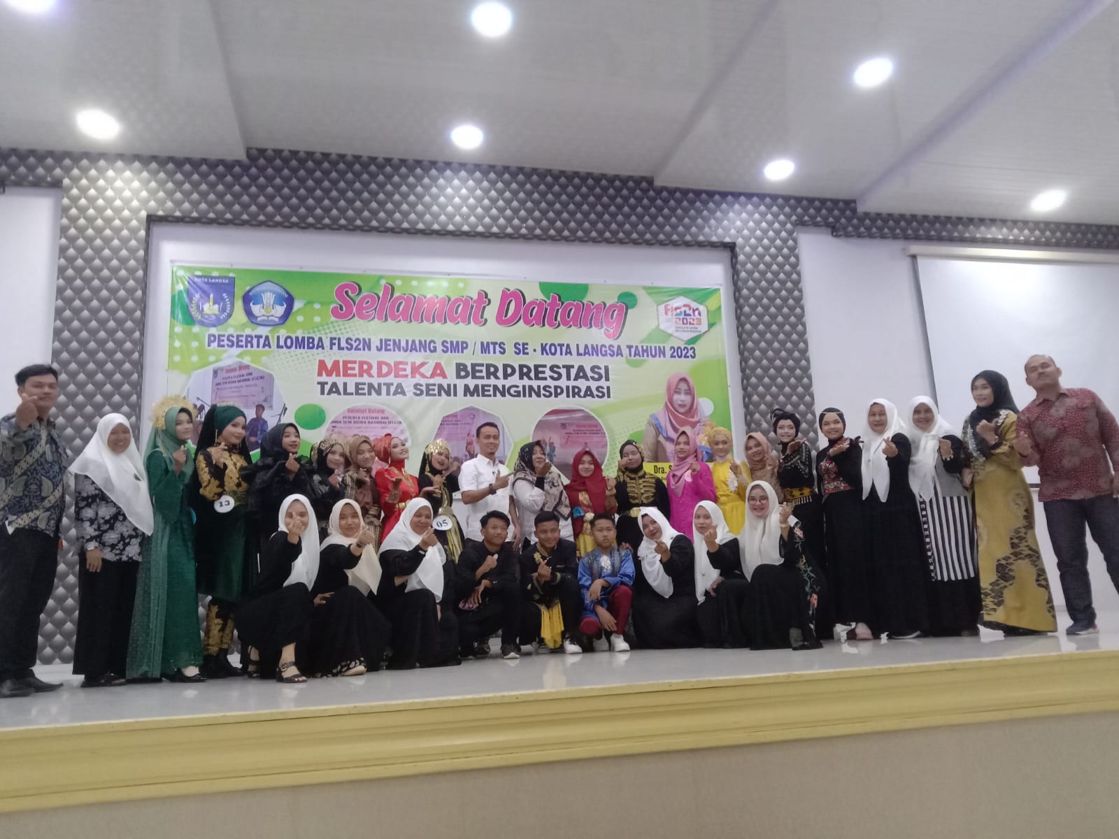 PELAKSANAAN LOMBA FLS2N SMP