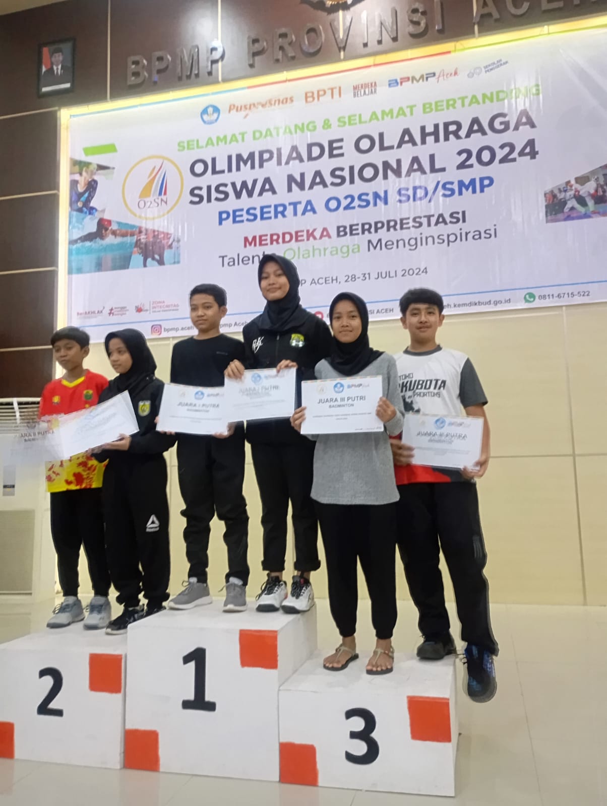 Pelaksanaan O2SN Tingkat Provinsi Tahun 2024