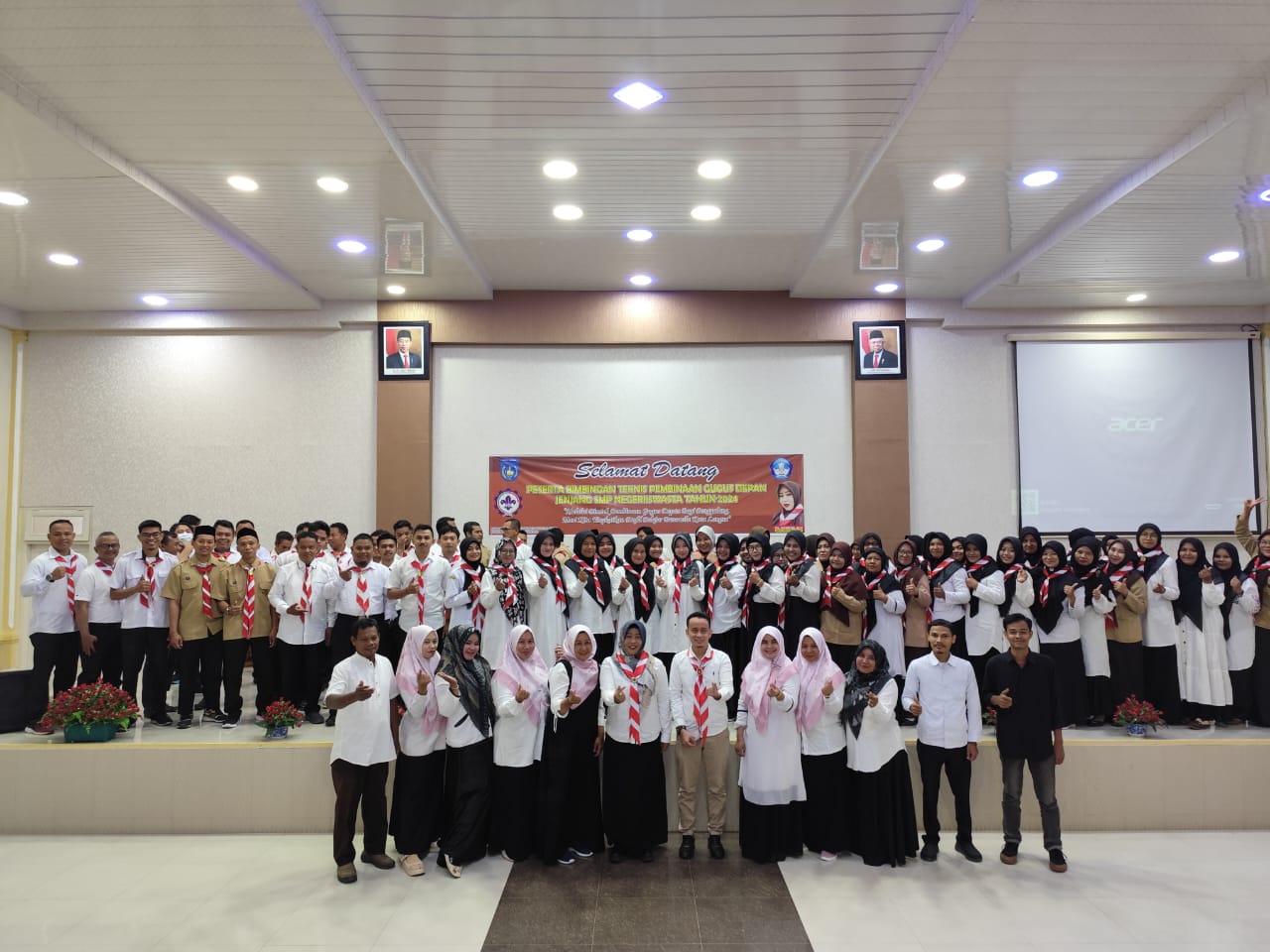 Kegiatan Bimbingan Teknis Kegiatan Pembinaan Gugus Depan Jenjang SMP Negeri/Swasta