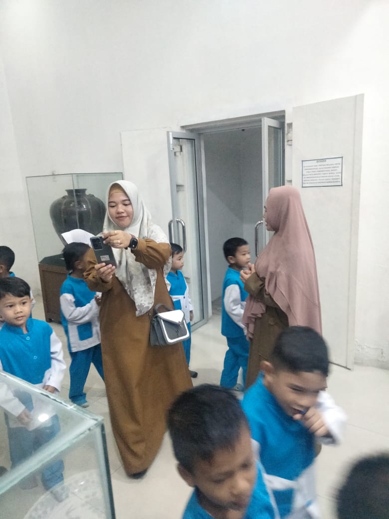 KUNJUNGAN KE MUSEUM KOTA LANGSA PARA SISWA/SISWI SERTA GURU PAUD BANI ADAM  LANGSA